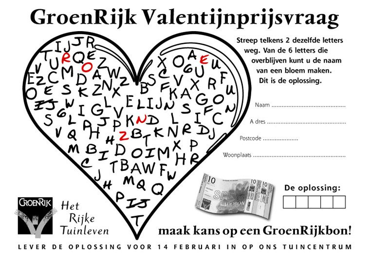 puzzelacties van GroenRijk