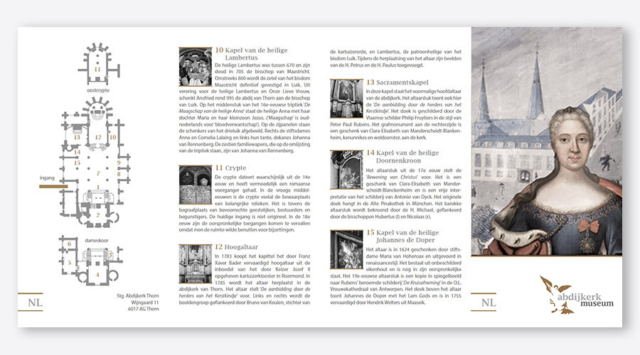 folder abdijkerk Thorn