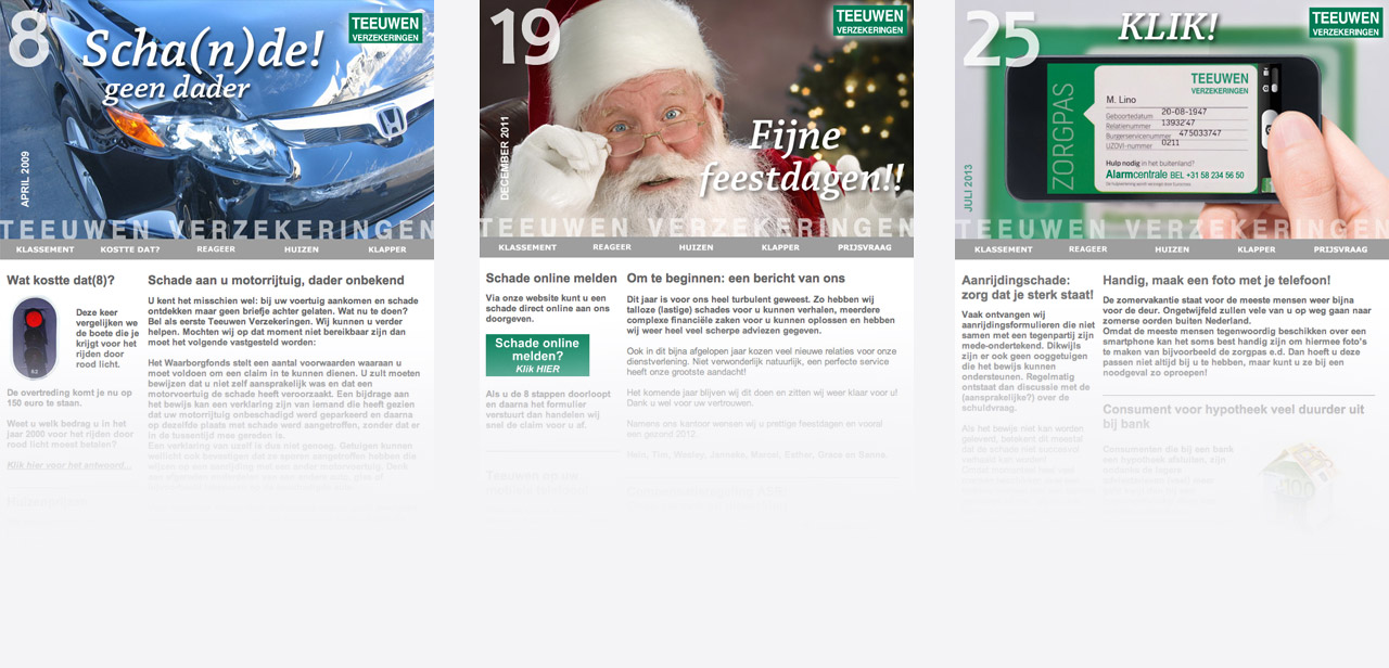 nieuwsbrief van Teeuwen Verzekeringen