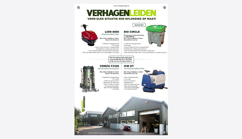 flyers ontwerp en productie